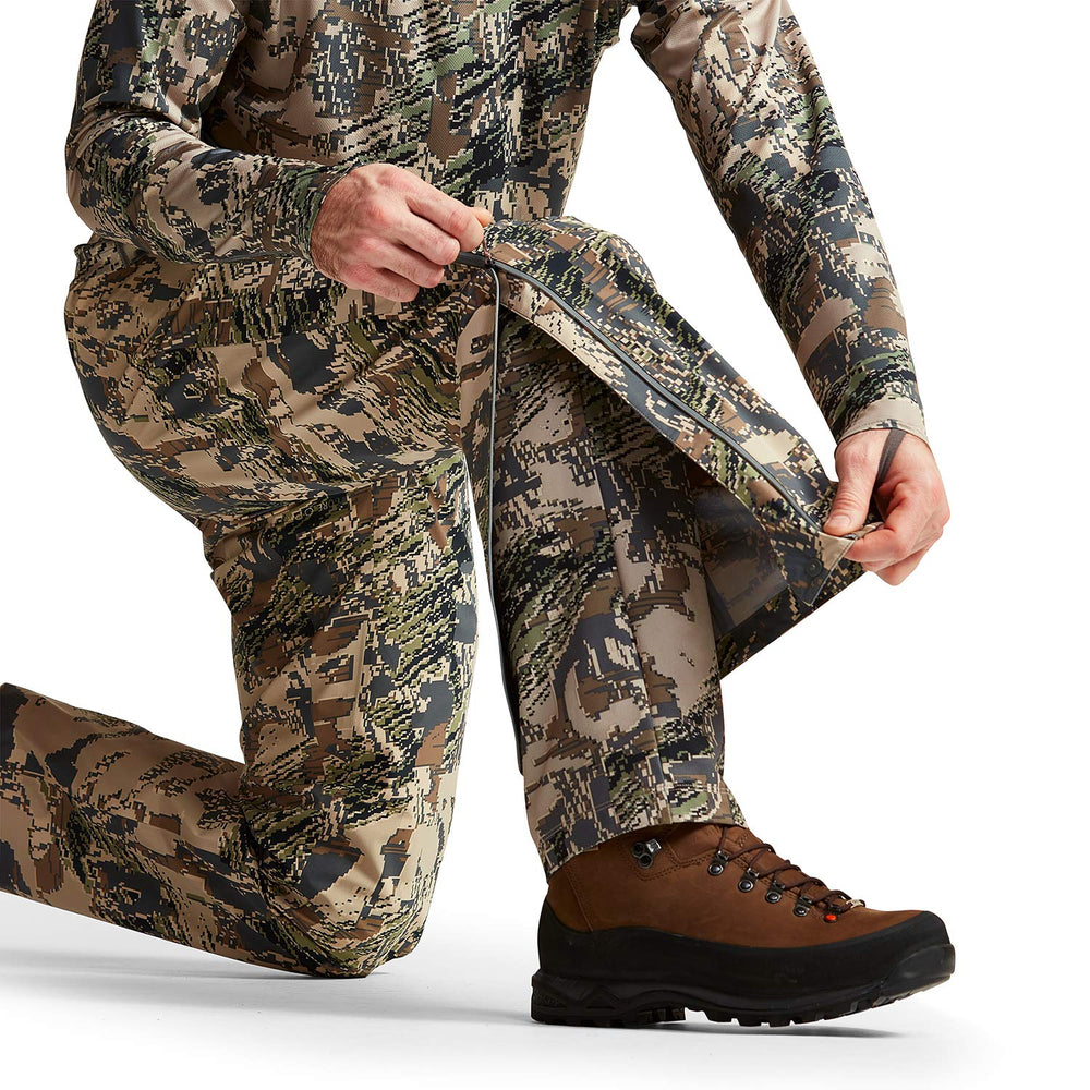 SITKA Dew Point pant 20D ripstop nylon fabric withstands rugged terrain
