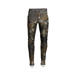 SITKA Gradient Pant in Optifade Timber XX-Large full view showing fit and silhouette for active cold-weather wear