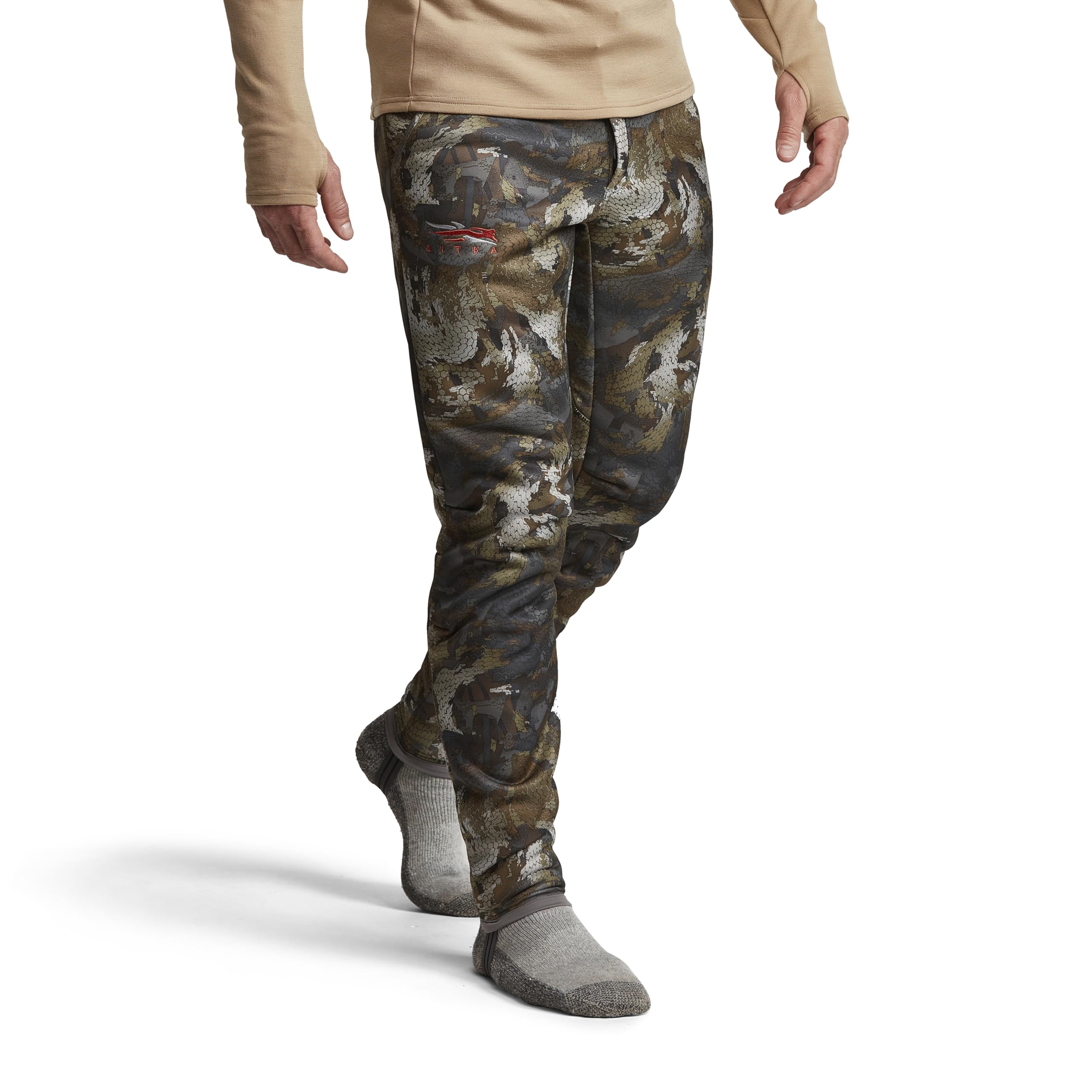 SITKA Gradient Pant built-in stirrups secure fit during long days