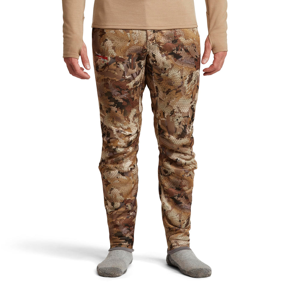 SITKA Gradient Pant back view demonstrates four-way stretch and loft retention.