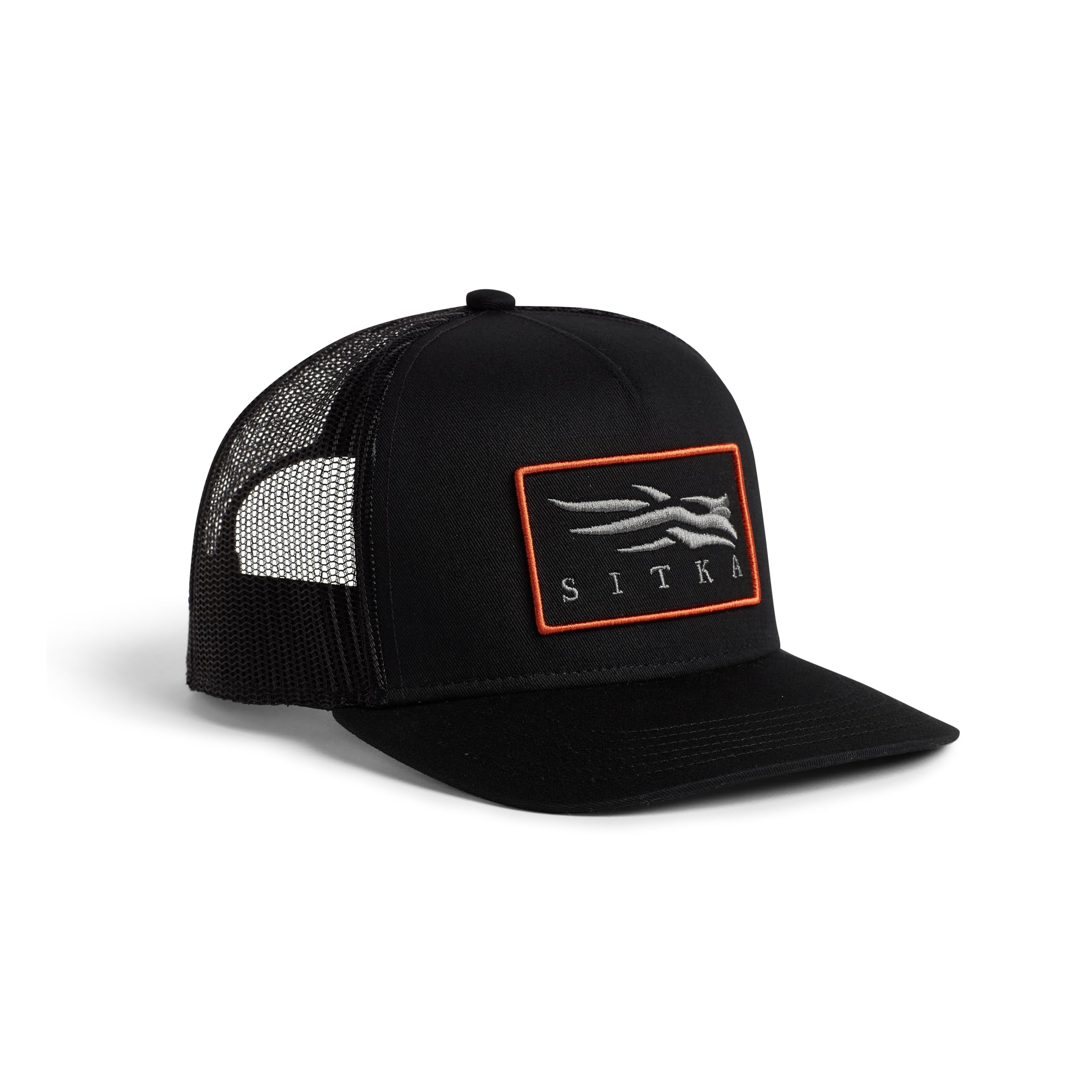 SITKA Icon Patch Hi Pro Trucker Cap - high-profile trucker hat with SITKA logo and adjustable fit
