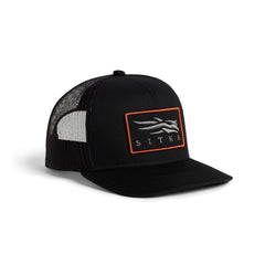 SITKA Icon Patch Hi Pro Trucker Cap - high-profile trucker hat with SITKA logo and adjustable fit