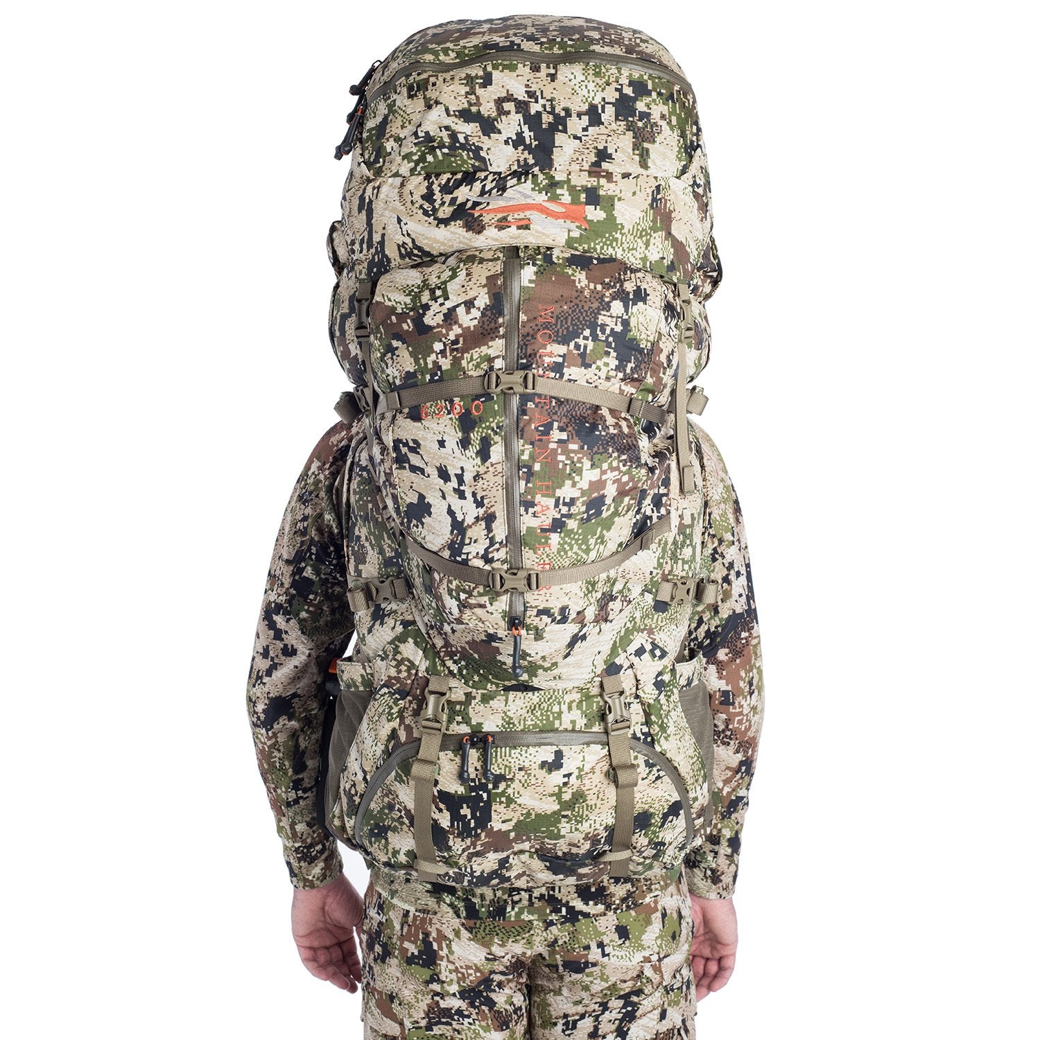 SITKA Mountain Hauler 6200 frame-mounted components enable efficient energy transfer.