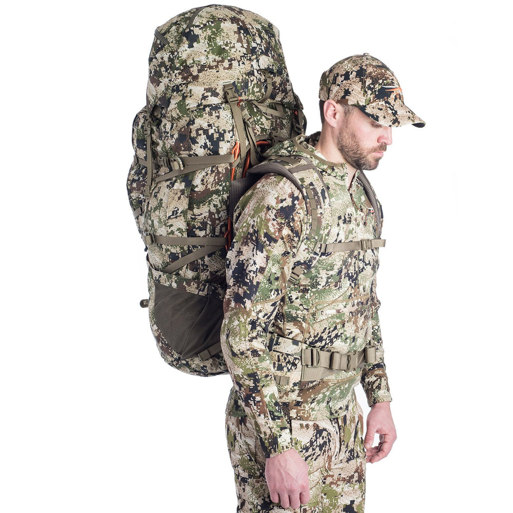 SITKA Mountain Hauler 6200 load shelf detail ready to carry heavy gear.