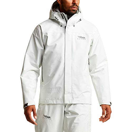 SITKA Nodak White fabric color mimics snow goose UV reflection to blend with decoys.