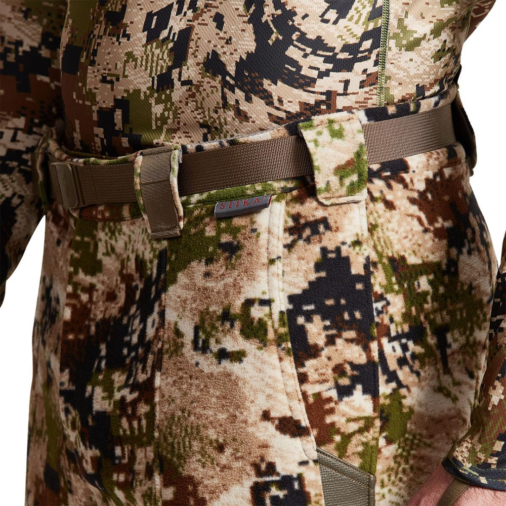 SITKA Stratus pants micro-grid fleece interior adds warmth without bulk