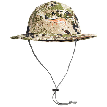 Sitka Sun Hat Optifade Subalpine with breathable side panels and glare-reducing underbrim.