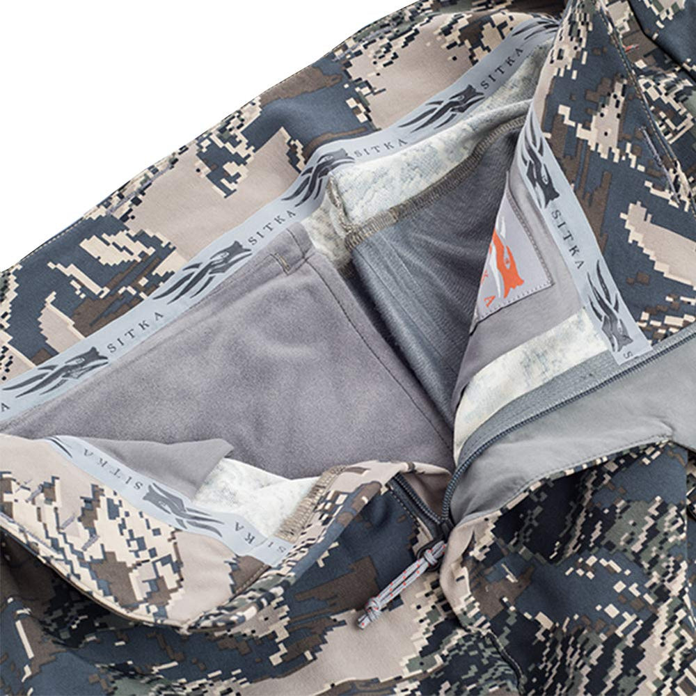SITKA Timberline Pant softshell design offers durable, breathable performance in changing conditions.