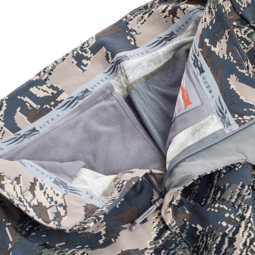 SITKA Timberline Pant waterproof-breathable fabric keeps you comfortable in damp hikes.