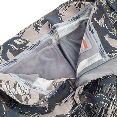 SITKA Timberline Pant waterproof-breathable fabric keeps you comfortable in damp hikes.