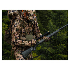 SITKA Traverse glove durability shot shows lightweight recycled fabric and water-repellent finish