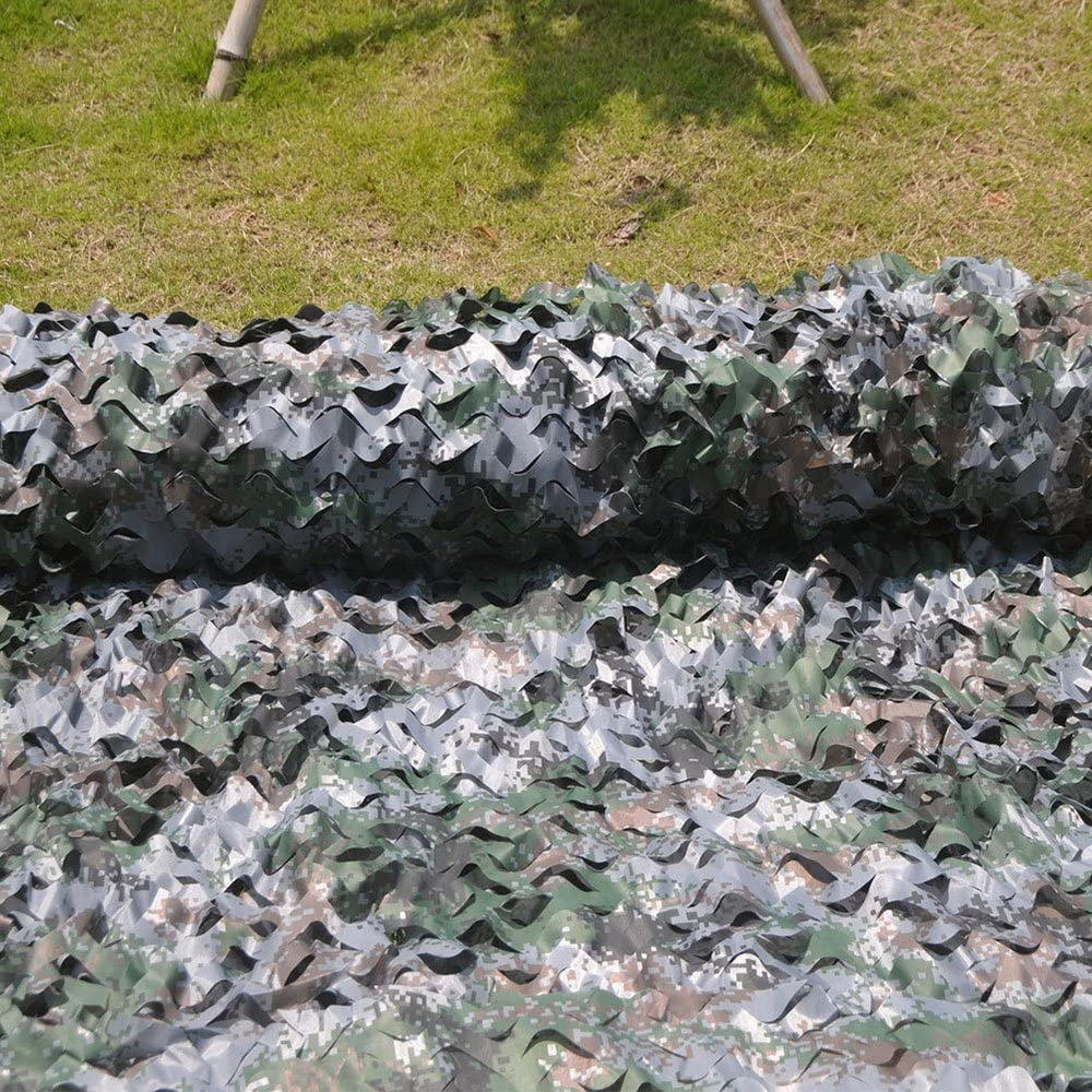 Sitong 150D polyester camo netting is lightweight yet strong and durable