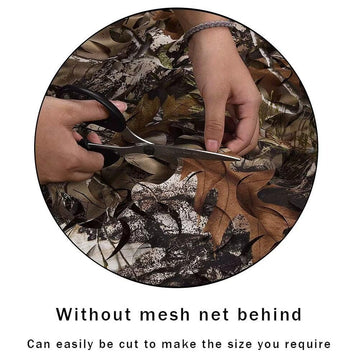Sitong bulk roll camo 3-D leaf detail enhances realistic concealment.