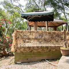 Sitong camo black netting roll for stealthy camouflage and decor.