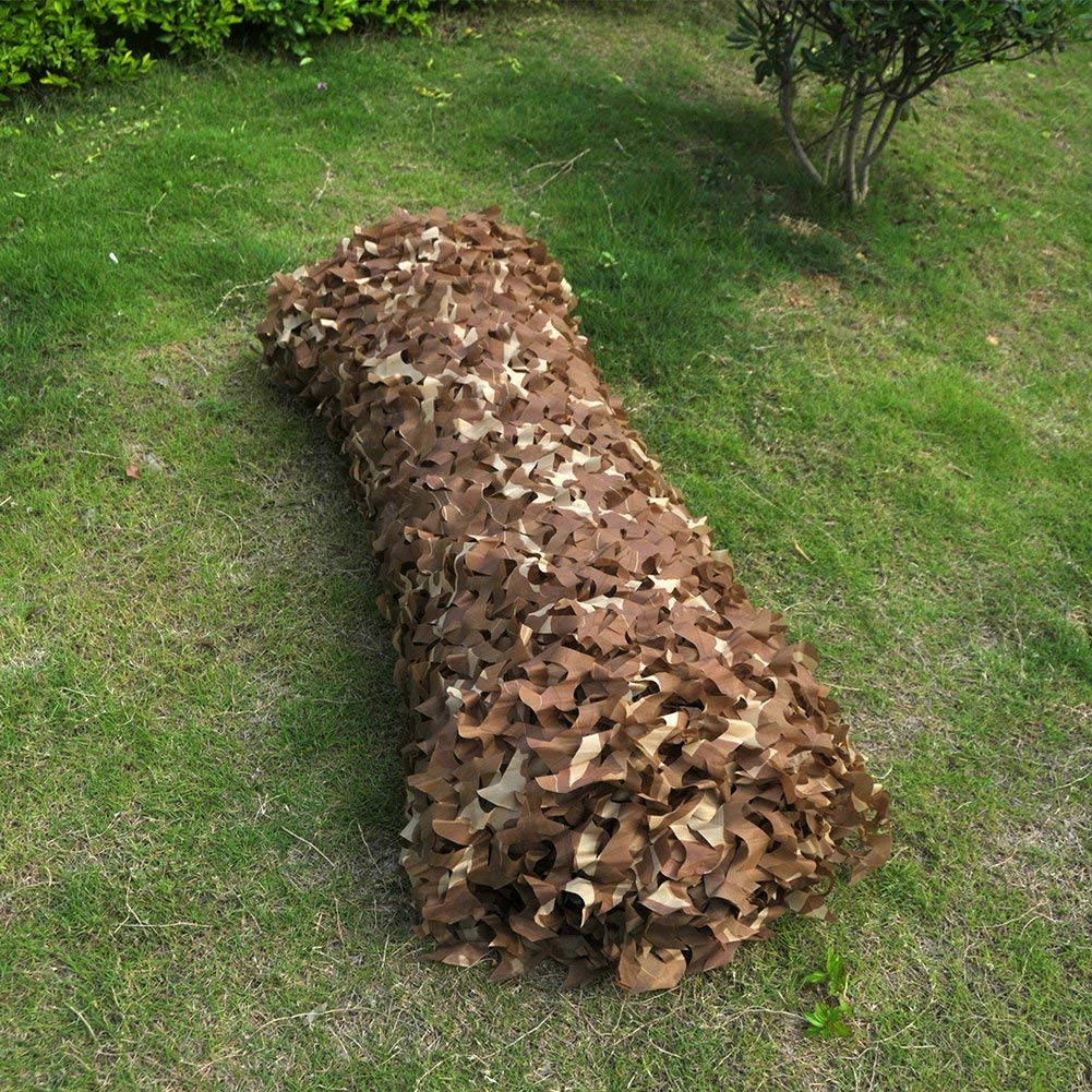 Sitong bulk roll camo cut-and-join netting enables quick sizing with ties.