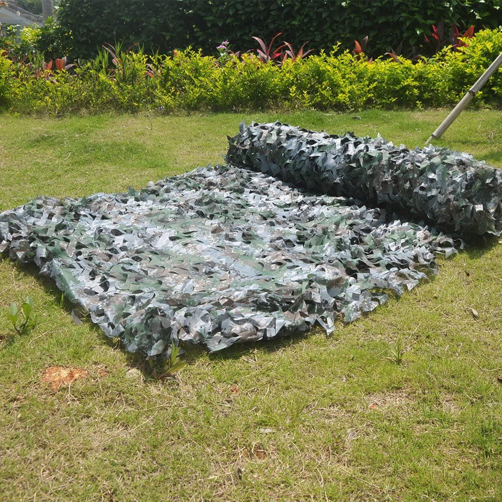 Sitong camo cut-and-join netting shows easy customization with cable ties