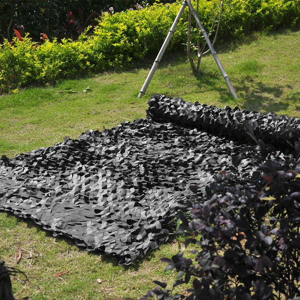 Sitong bulk roll camo netting 3-D leaf foliage close-up showing textured realism.