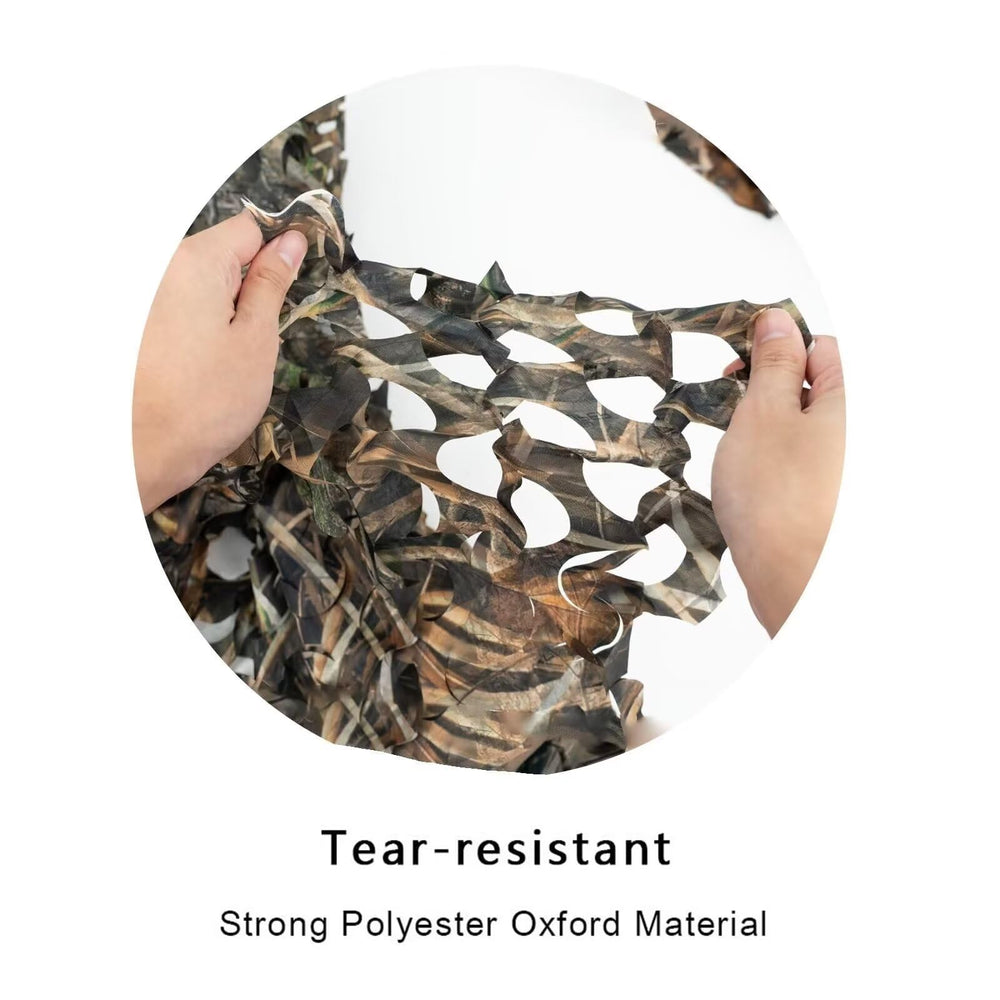 Sitong camo netting cut-and-join usage to fit custom sizes