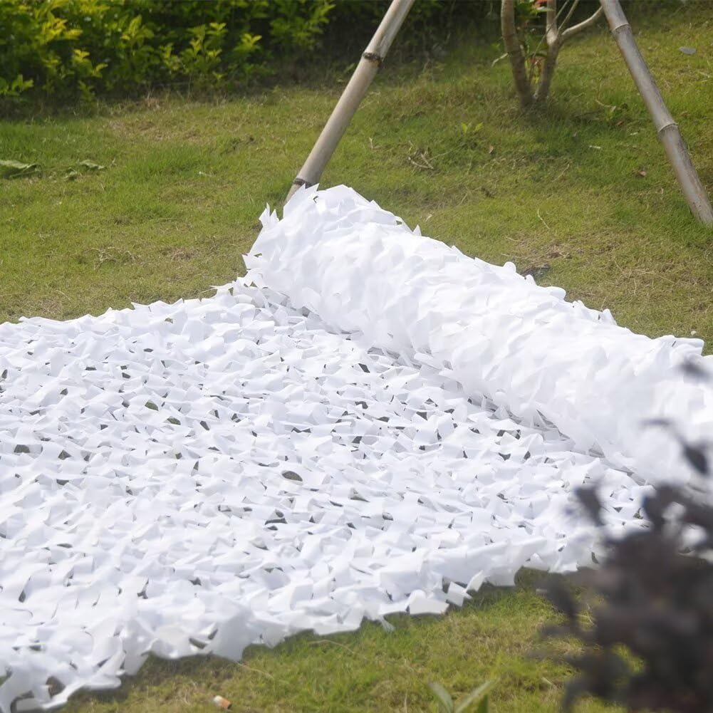 Sitong netting demonstrating cutting and joining for custom sizing