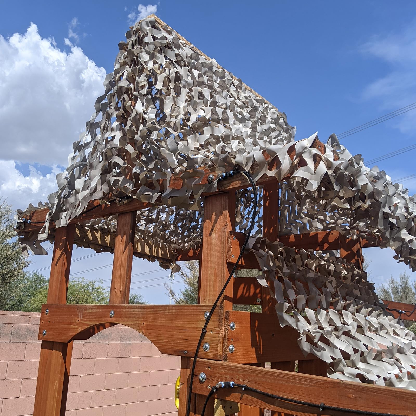 Sitong bulk roll camo netting cut-join capability enables custom-sized screens.