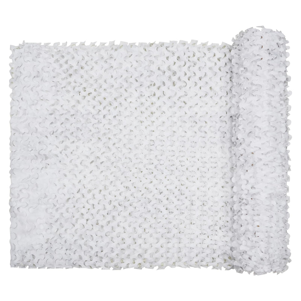 Sitong camouflage netting in snow camouflage for winter concealment and wildlife viewing.