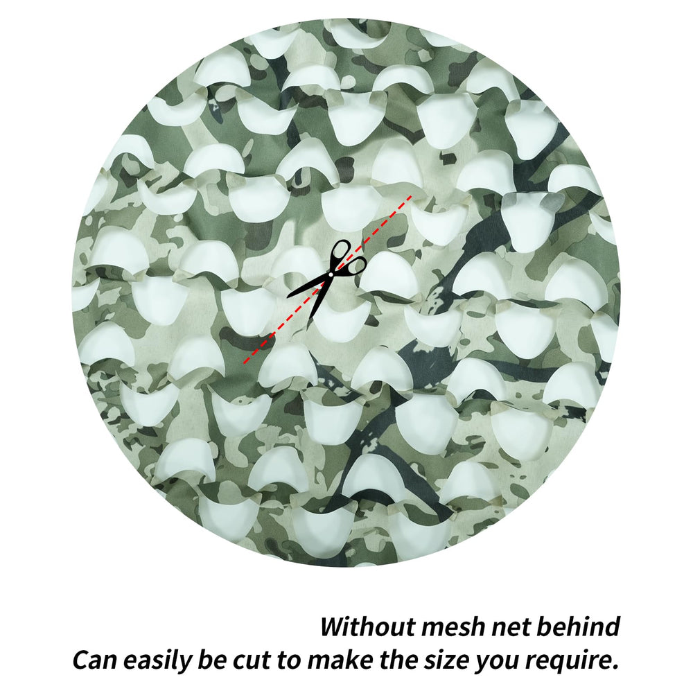 Sitong bulk roll camo netting snow for winter camouflage in open terrain