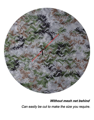 Sitong camo netting snow matches winter environments for concealment and display.