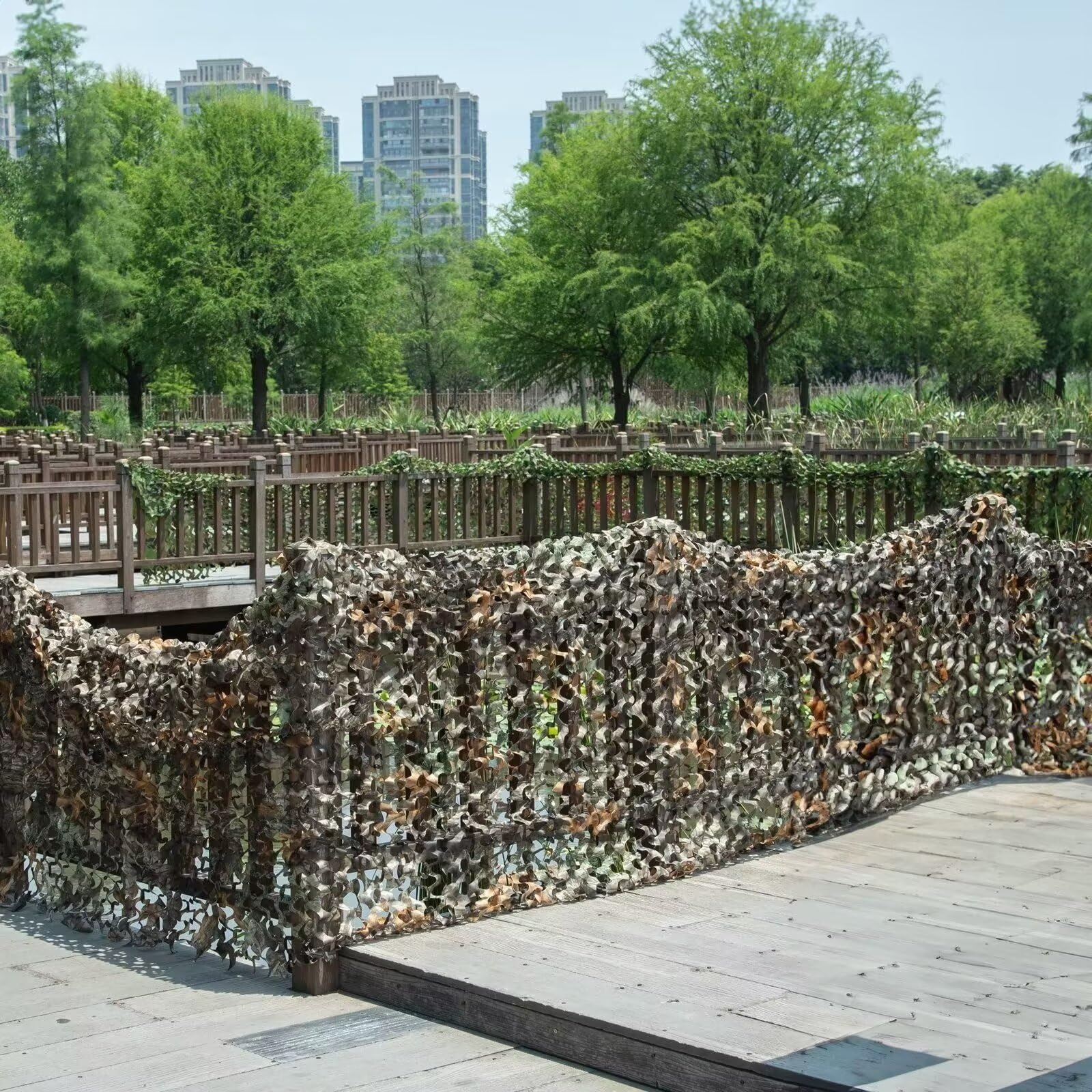Sitong camo netting supports military, hunting, decoration, and camping uses.
