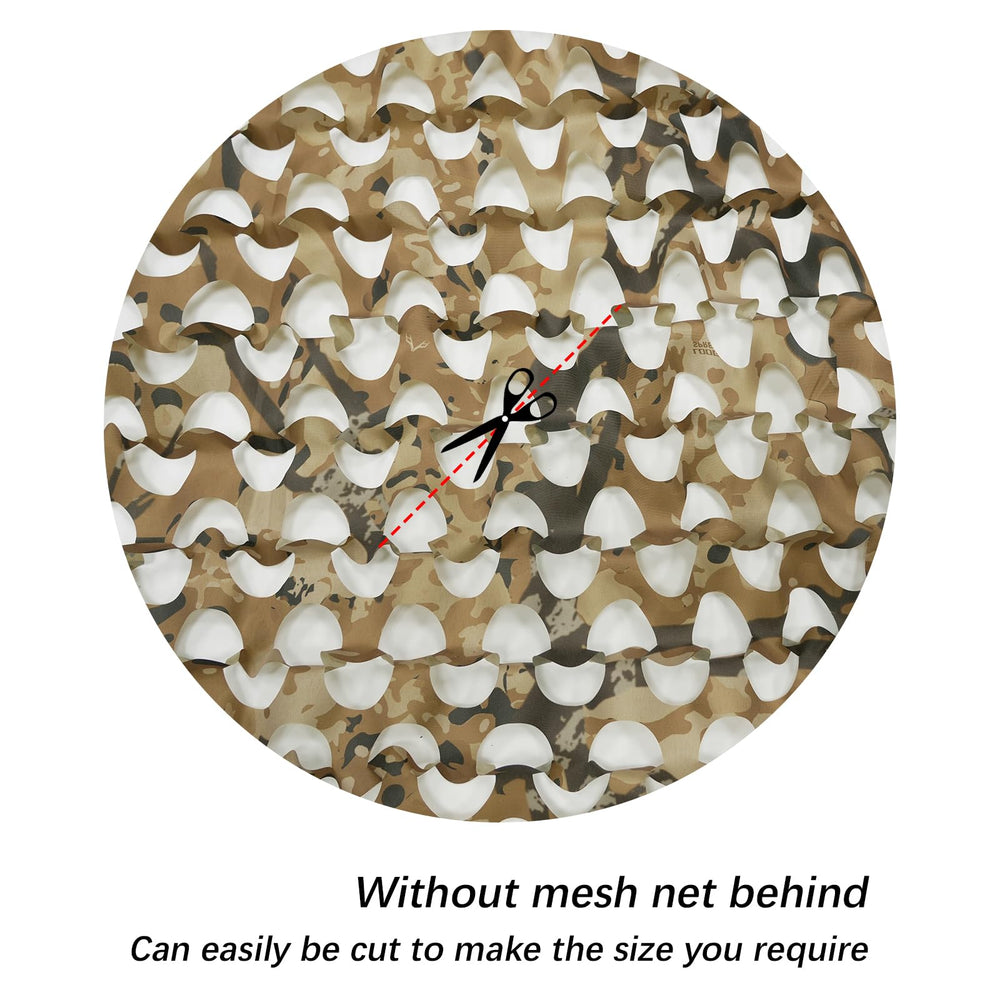 Sitong camo netting woodland-pattern extended demonstrates versatile concealment for hide setups.