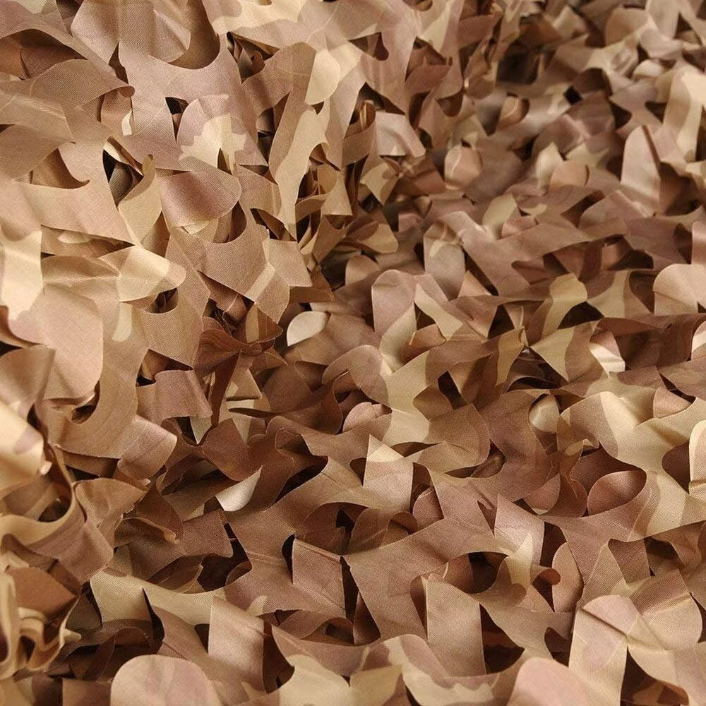 Sitong camo netting woodland pattern enhances concealment for hunting and decoration.