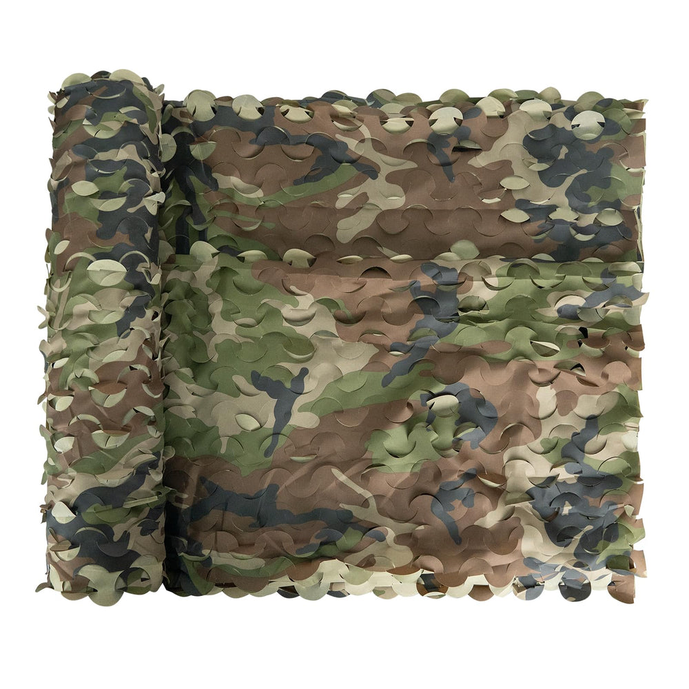 Sitong bulk camo netting woodland pattern offers background matching cover for hunting or birdwatching.
