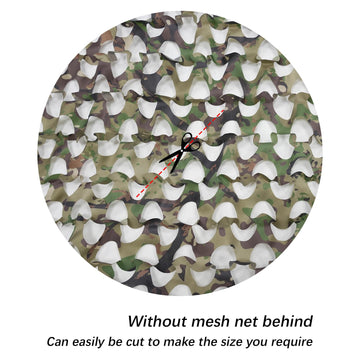 Sitong woodland camo netting roll blends with forest backgrounds for hunts.