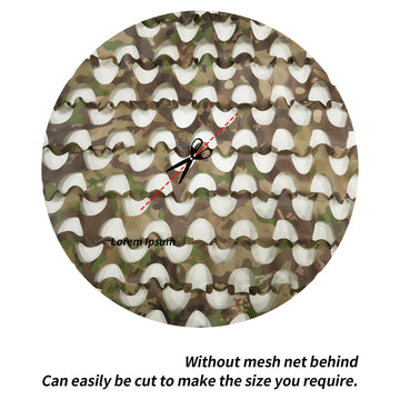 Sitong camo netting woodland pattern ideal for tactical concealment.