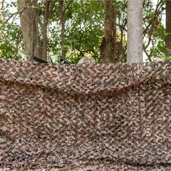Sitong bulk roll camo netting in woodland pattern ideal for hunting setups.