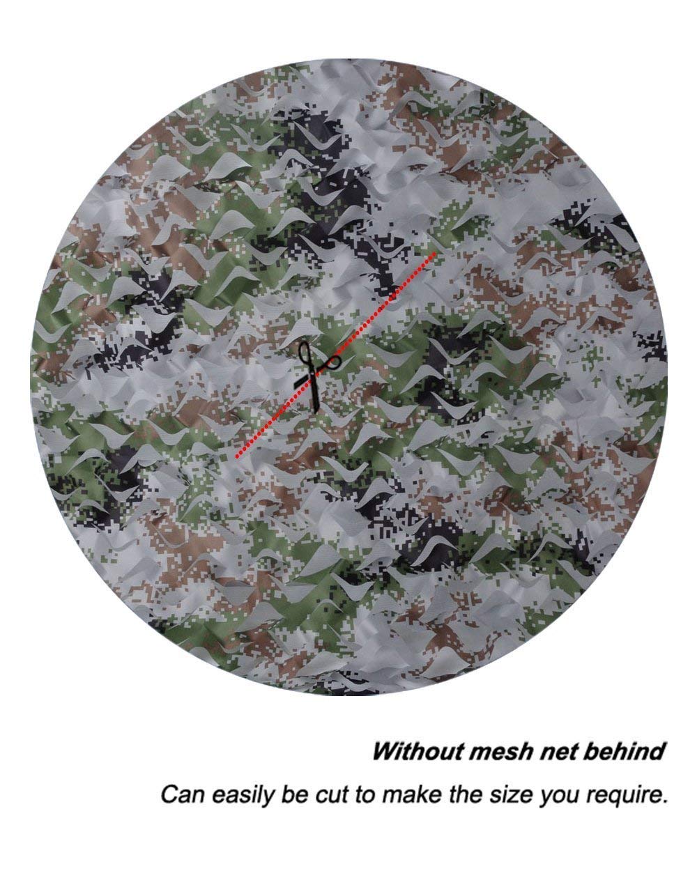 Sitong camo snow roll helps blend into icy landscapes for winter hunts