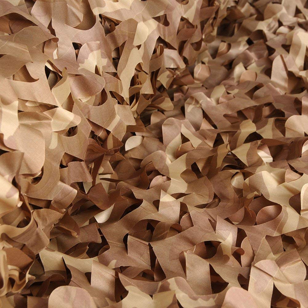 Sitong bulk roll camo woodland netting blends with trees for hunting or photography.