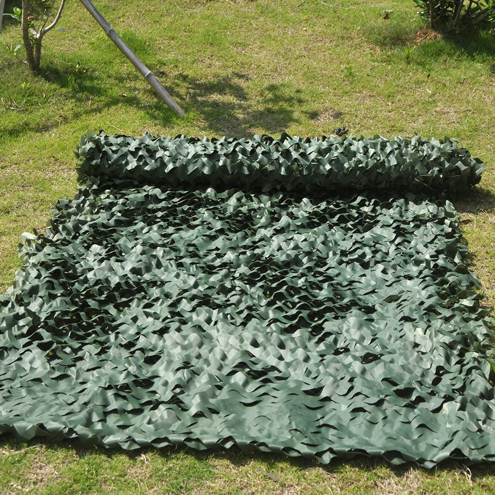 Sitong camo netting cut-join feature demonstrates easy resizing.