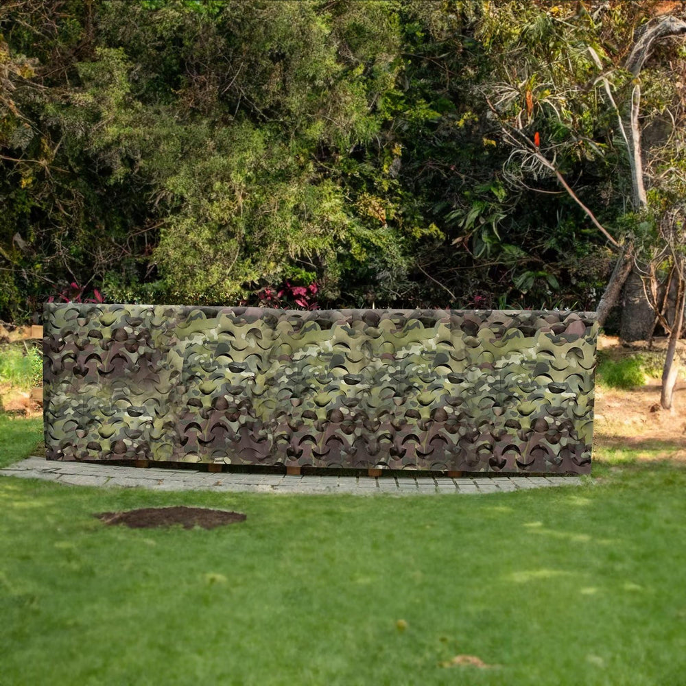 Sitong camo netting green roll emphasizes outdoor concealment for vegetation-rich settings.