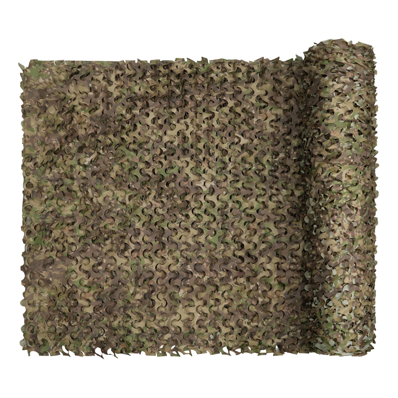 Sitong camo netting roll snow pattern on bright backdrop offers versatile concealment.