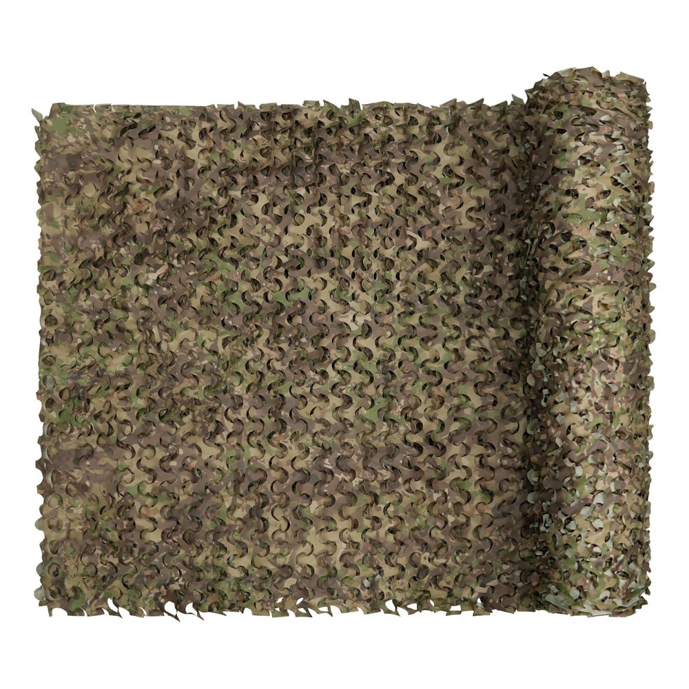 Sitong camo netting roll snow pattern on bright backdrop offers versatile concealment.