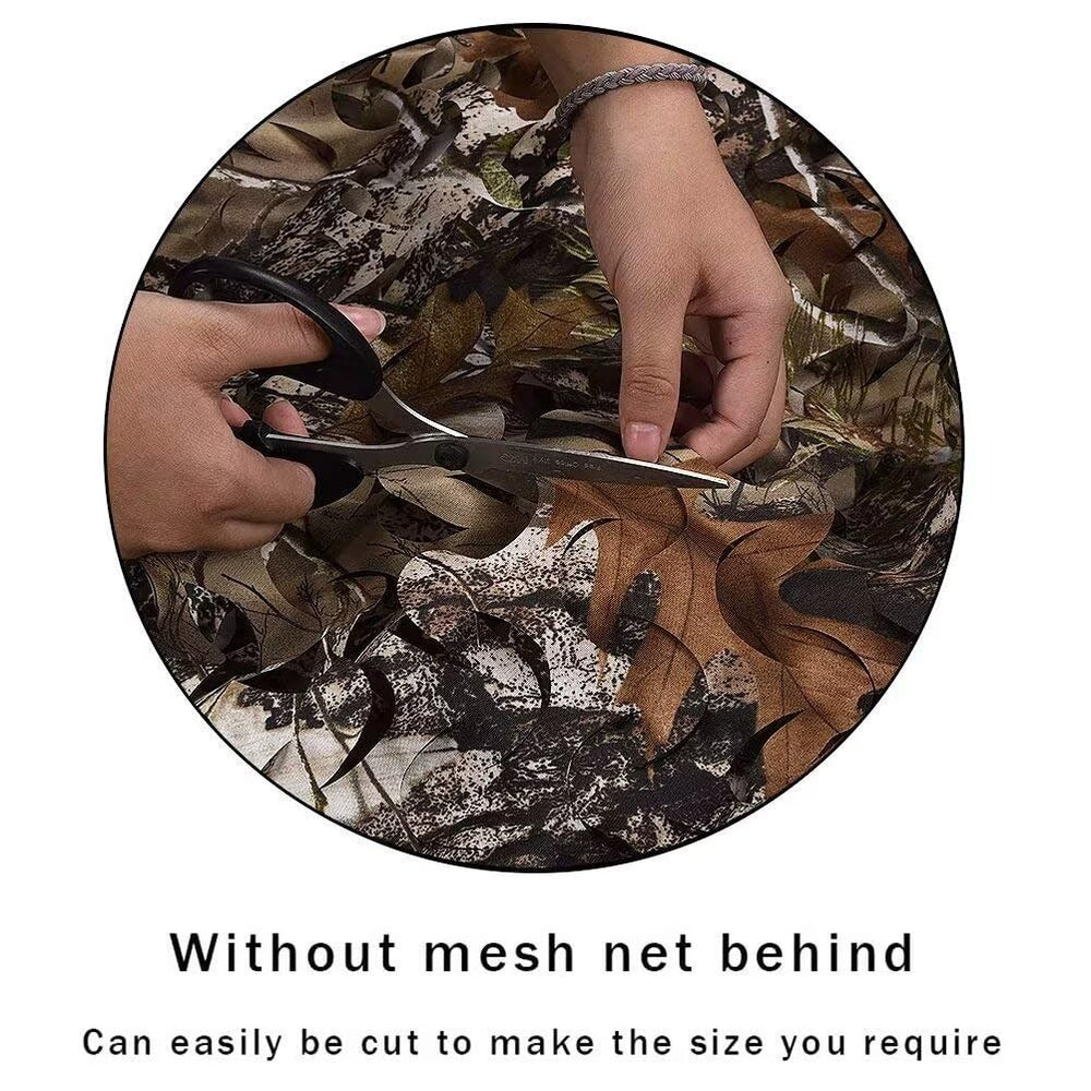 Sitong camo netting sunshade in use demonstrates shade and glare reduction