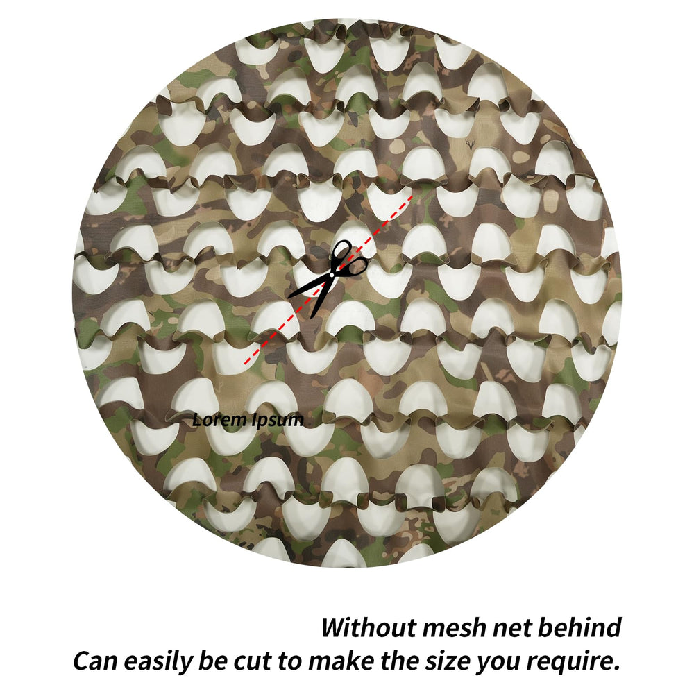 Sitong camo netting woodland roll offers natural concealment in forests
