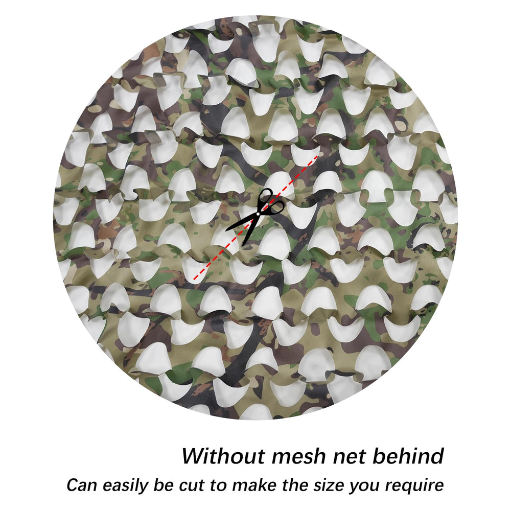 Sitong camo netting woodland roll blends with foliage for stealthy concealment
