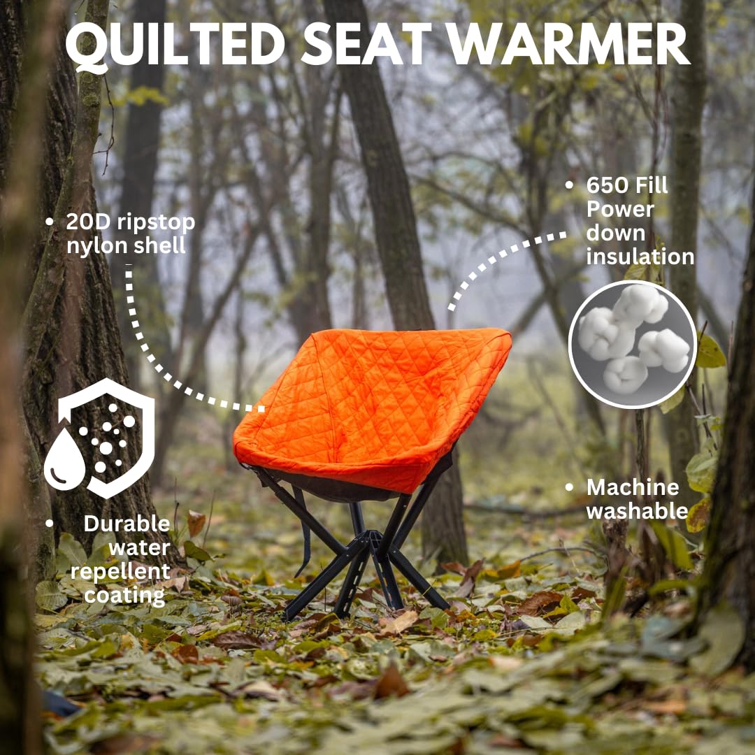 Sitpack Campster 2 packable quilted seat warmer ready for backpacking trips