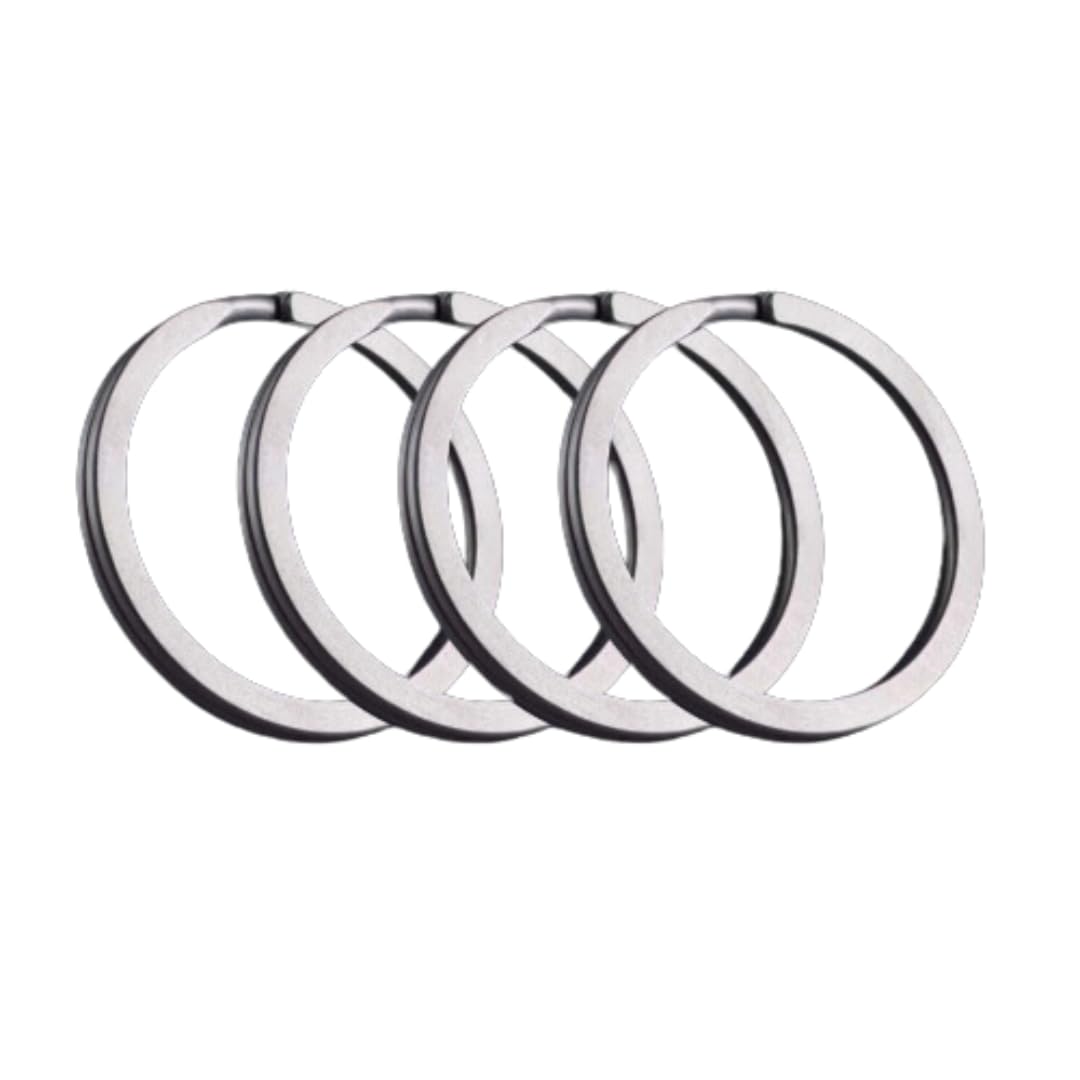 Sitpack OCTO titanium keyrings four-pack for organized everyday carry