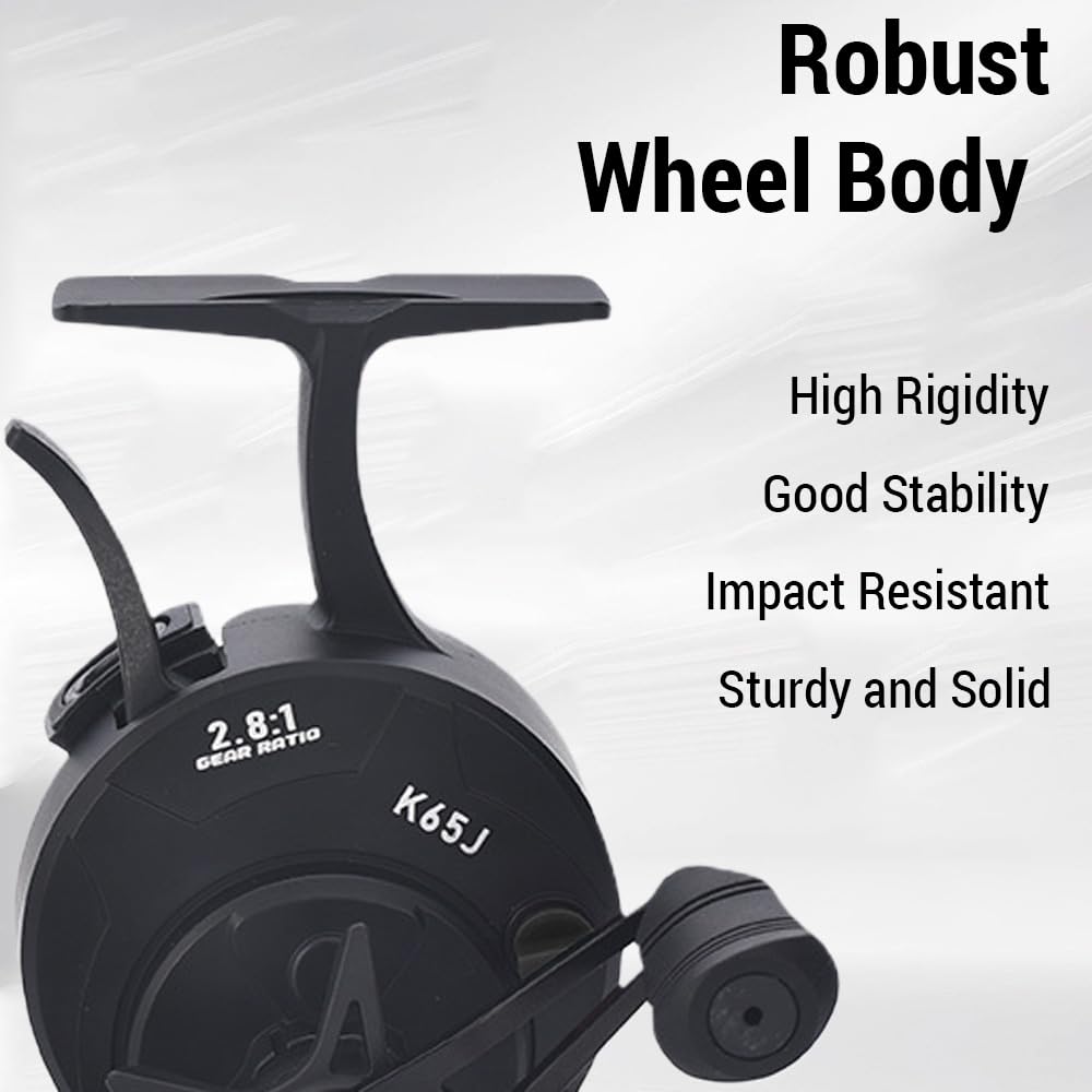 SIUKE gear ratio 2.8:1 supports steady retrievals on ice.