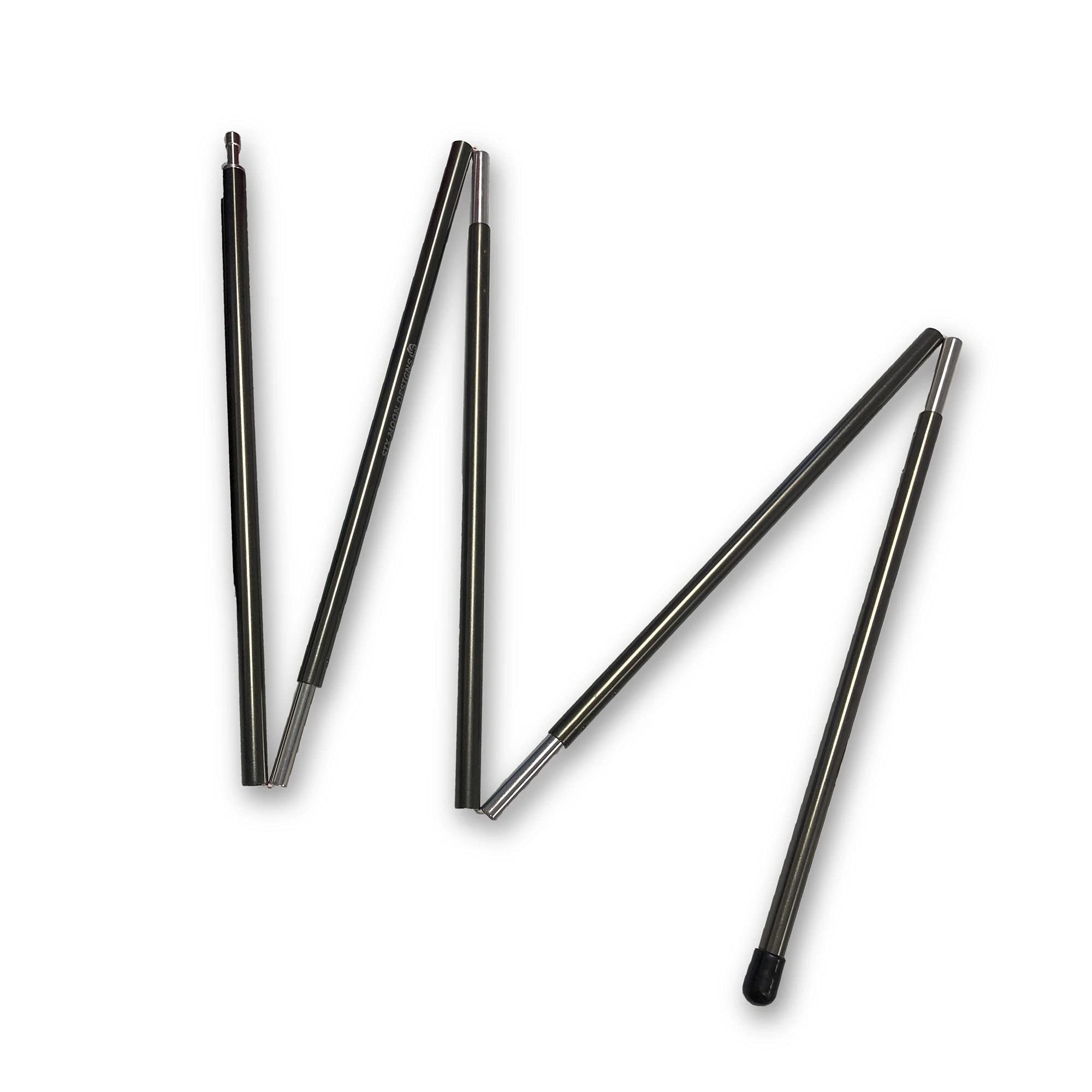 Six Moon Designs 5-section aluminum tent pole for ultralight shelter setups.