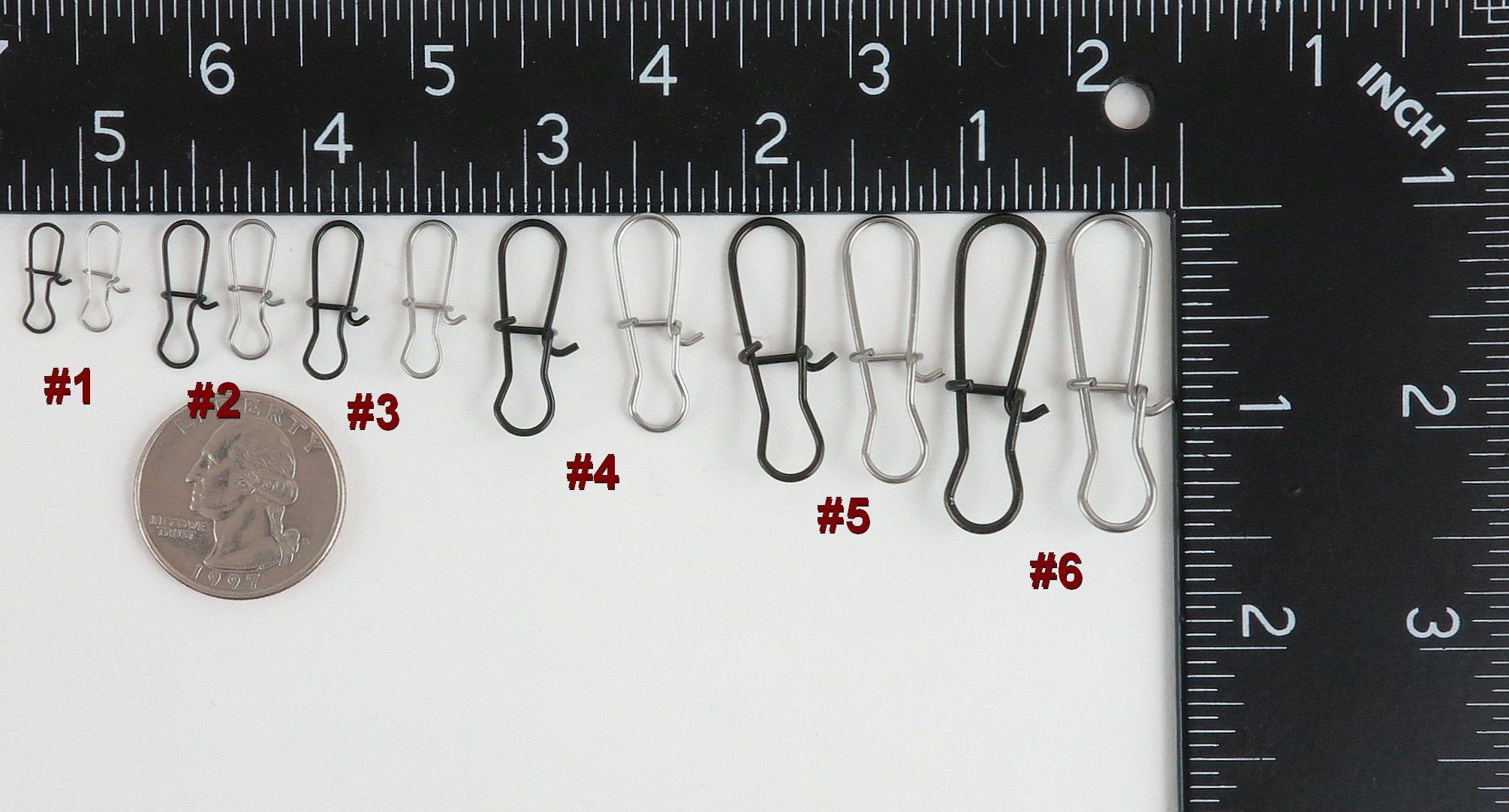Size #4 Stainless Steel Duo Lock Snaps – 50 Pack – Made in USA product image 3