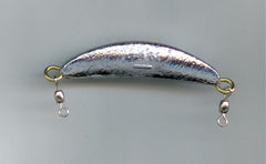 S & J's TACKLE BOX crescent sinker with crane swivel for stable casting