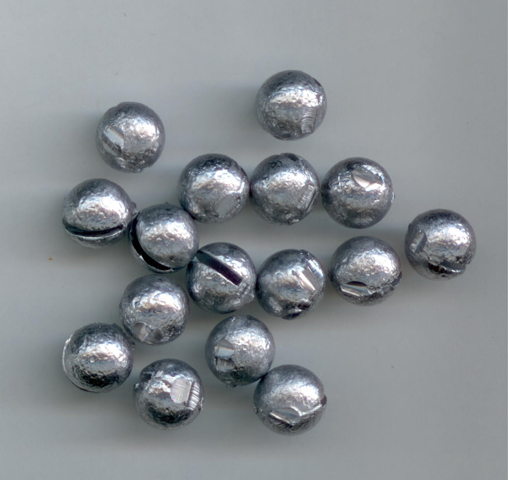 S & J's TACKLE BOX 1/8oz hand-poured round split shot for precise weight